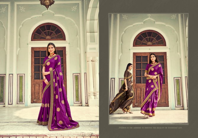 Ynf Kashmiri Silk Designer Sarees Catalog
